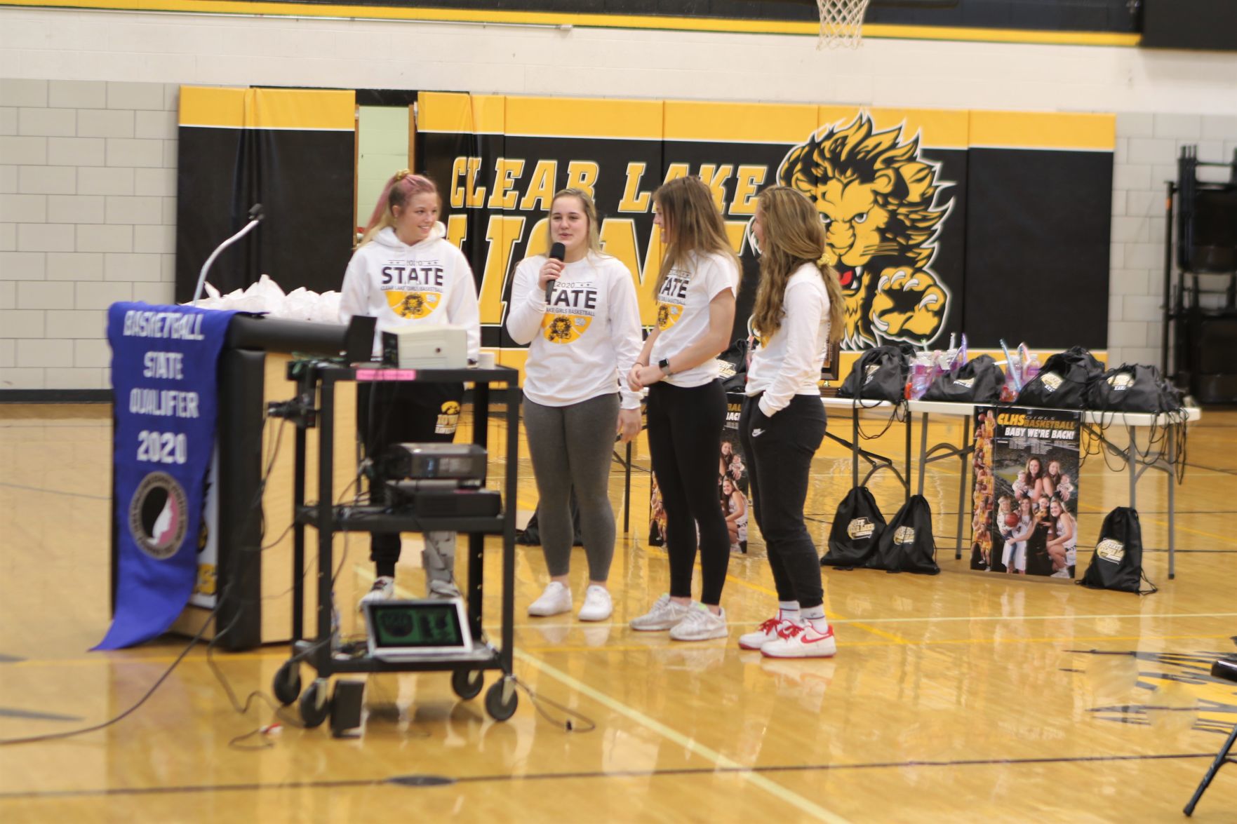 Clear Lake Girls Basketball state send-off